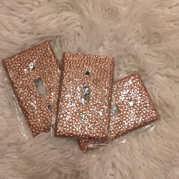 3 embellished switch covers - Picture 1 of 6